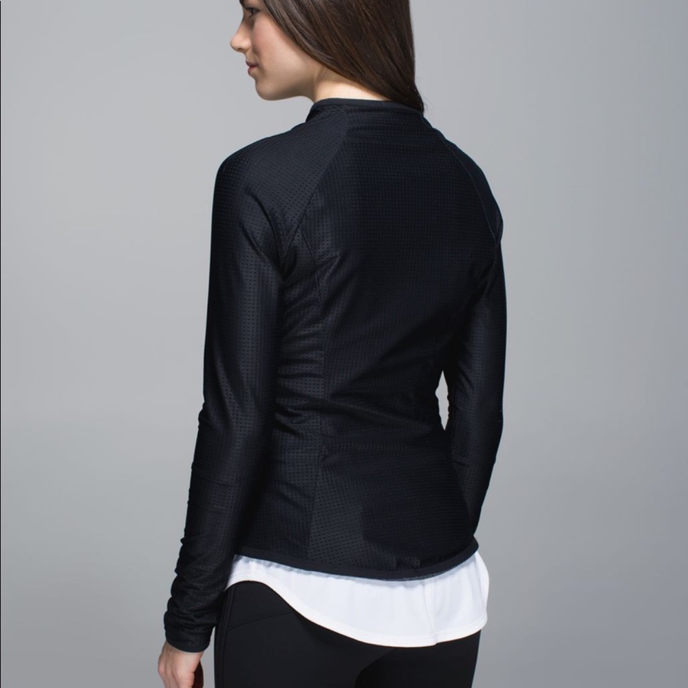 Lululemon Find Your Bliss Jacket Black/Heathered B - Picture 12 of 12
